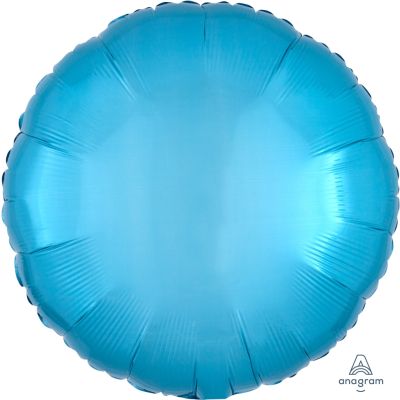 Anagram Foil Solid Colour Round 45cm (18") Caribbean Blue