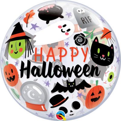 Qualatex Bubble 56cm (22") Everything Halloween