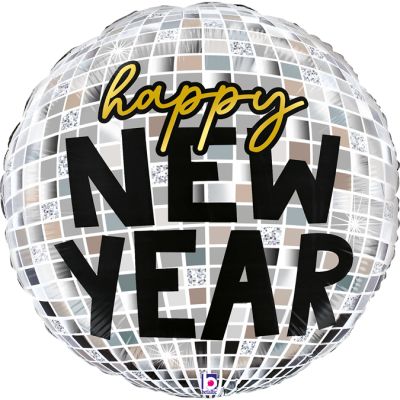 Betallic Foil Shape 91cm (36") New Year Disco Ball