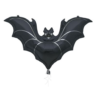 Unique Foil Shape Giant Black Bat 81cm (32")