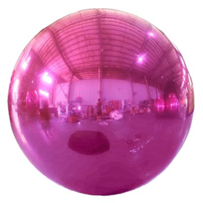 PVC Loon Balls 240cm (94") Metallic Hot Pink