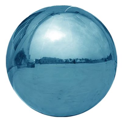 PVC Loon Balls 240cm (94") Metallic Light Blue
