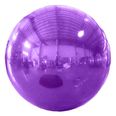 PVC Loon Balls 240cm (94") Metallic Purple