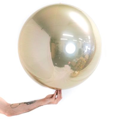 Loon Balls® 61cm (24") Metallic White Gold