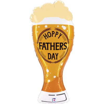 Betallic Foil Shape 60cm (24") Hoppy Father's Day Beer