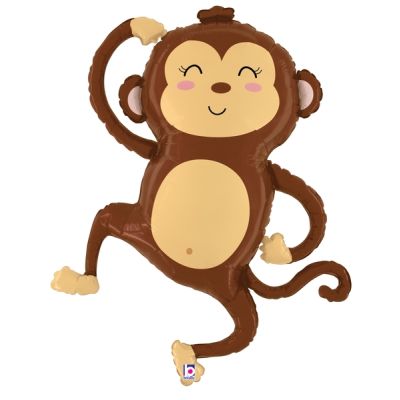 Betallic Foil Shape 104cm (41") Jungle Monkey