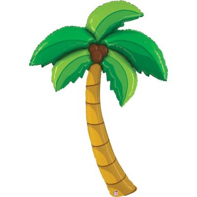 Betallic Foil Shape 170cm (67") Special Delivery Palm Tree