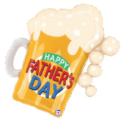 Betallic Foil Shape 69cm (27") Fathers Day Beer Mug