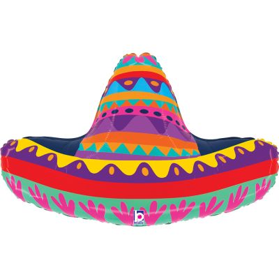 Betallic Foil Shape 81cm (32") Festive Sombrero