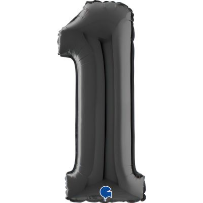 Grabo Foil 66cm (26") Mid-Size Black Number 1
