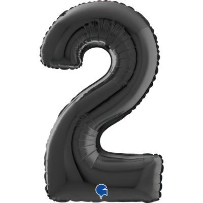Grabo Foil 66cm (26") Mid-Size Black Number 2