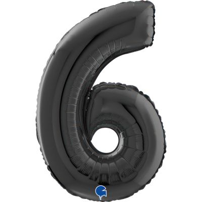 Grabo Foil 66cm (26") Mid-Size Black Number 6