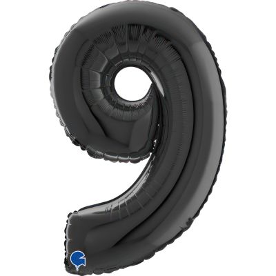 Grabo Foil 66cm (26") Mid-Size Black Number 9