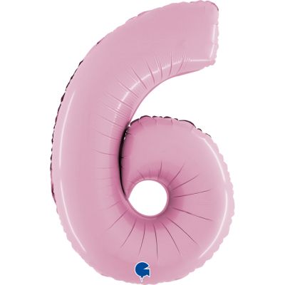 Grabo Foil 66cm (26") Pastel Pink Number 6