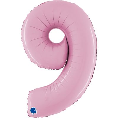 Grabo Foil 66cm (26") Pastel Pink Number 9