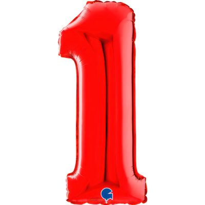 Grabo Foil 66cm (26") Mid-Size Red Number 1