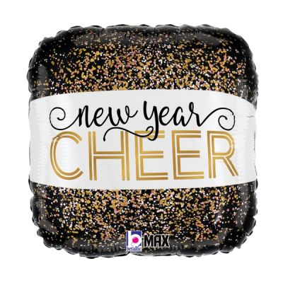 Betallic Foil 45cm (18") Metallic New Year Cheer