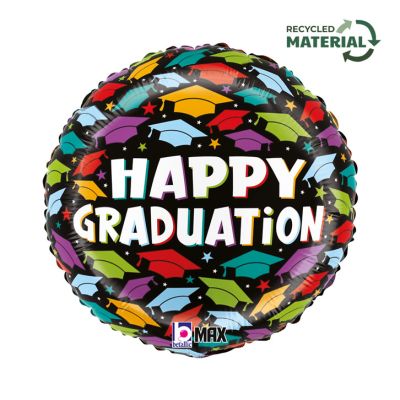 Betallic Foil 46cm (18") Brilliant Graduation Hats