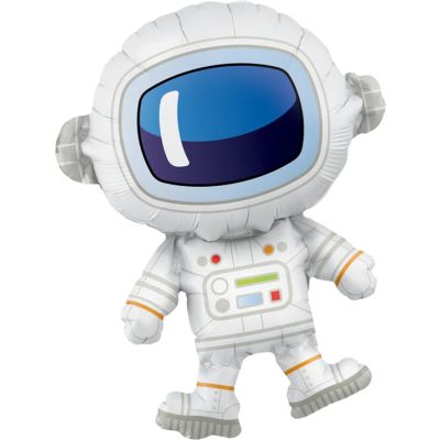 Qualatex Micro-Foil 35cm (14&quot;) Shape Mini Adorable Astronaut (Air Fill &amp; Unpackaged)