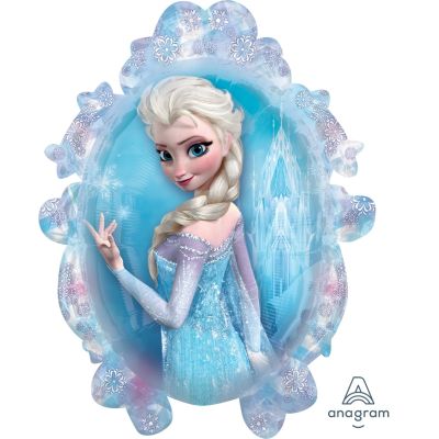 Anagram Foil Licensed Shape Frozen Anna and Elsa (63cm x 78cm)