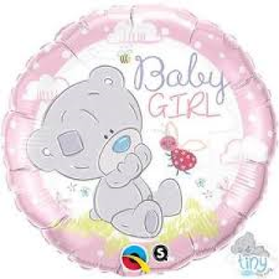 Qualatex Foil 45cm (18") Tiny Tatty Teddy Baby GIrl