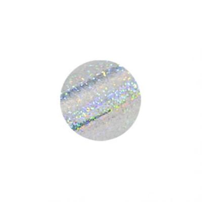Medium 2cm Confetti (250g Zip Lock Bag) Holographic Silver