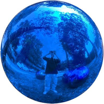 PVC Loon Balls 300cm (118") Metallic Royal Blue