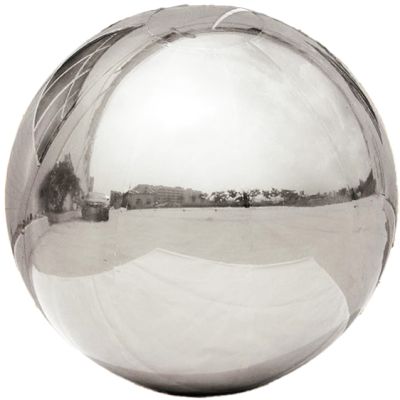 PVC Loon Balls 300cm (118") Metallic Silver