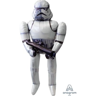 Anagram Foil Licensed Airwalker Star Wars Storm Trooper (83cm x 177cm)