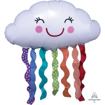Anagram Foil Shape Rainbow Cloud (76cm x 45cm)