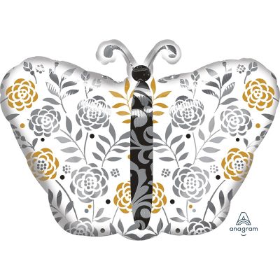 Anagram Foil 45cm (18") Wedding Congratulations Butterfly (Discontinued)