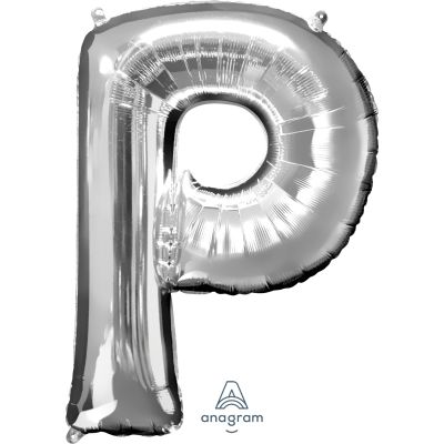 Anagram 34" Foil Silver Letter P  (Discontinued)