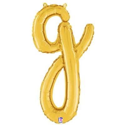Betallic 24" Script Gold Letter G