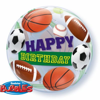 Qualatex Bubble 56cm (22") Birthday Sport Balls