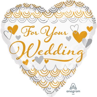 Anagram Foil 45cm (18&quot;) For Your Wedding Heart (Discontinued)