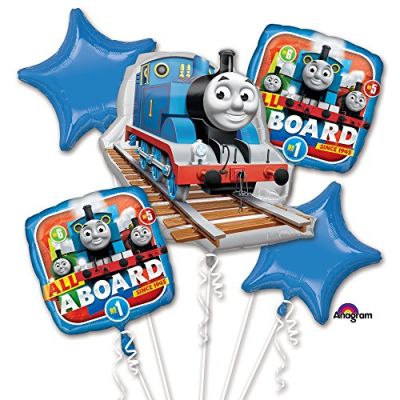 Anagram Licensed Balloon Bouquet Thomas and The Tank Engine All Aboard