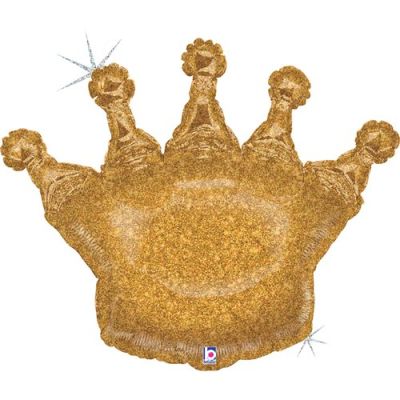 Betallic Holographic Foil Shape 76cm (30") Glitter Crown