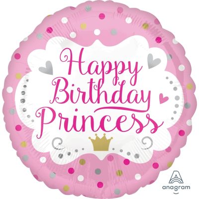 Anagram Foil 45cm (18") Birthday Princess