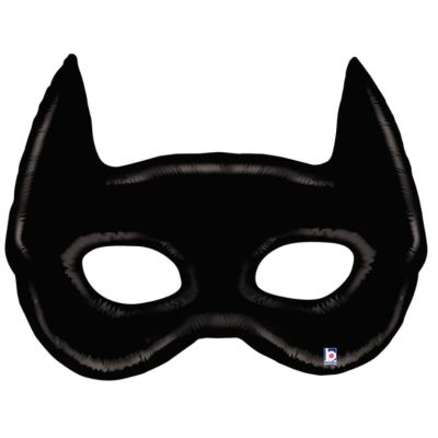 Betallic Foil Shape 114cm (45") Bat Mask
