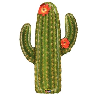 Betallic Foil Shape 104cm (41") Mighty Cactus