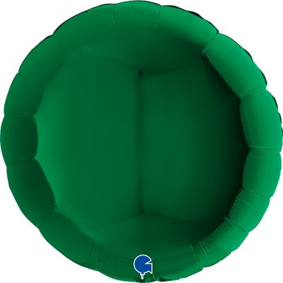 Grabo Foil Solid Colour Round 91cm (36") Dark Green (Unpackaged)