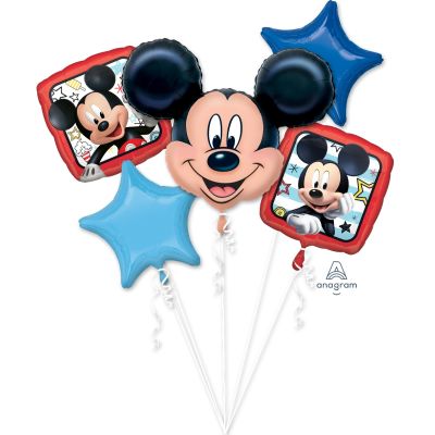 Anagram Licensed Balloon Bouquet Kit Mickey Roaster Racers