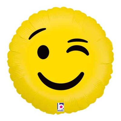 Betallic Foil 45cm (18") Emoji Wink