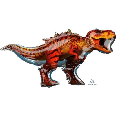 Anagram Foil Licensed Shape Jurassic World T-Rex (114cm x 60cm)