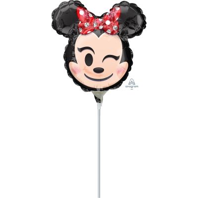 Anagram Licensed Microfoil 35cm (14") Minnie Mouse Emoji - Air fill (unpackaged)
