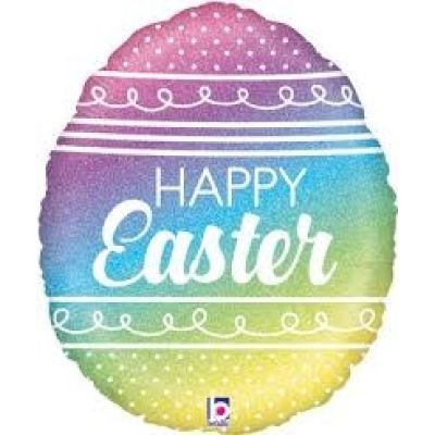 Betallic Foil 45cm (18&quot;) Colourful Easter Egg