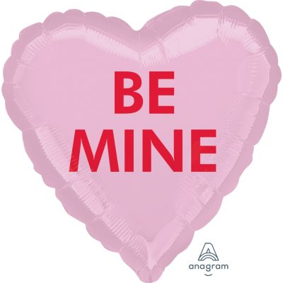 Anagram Foil 45cm (18") Be Mine Candy Heart