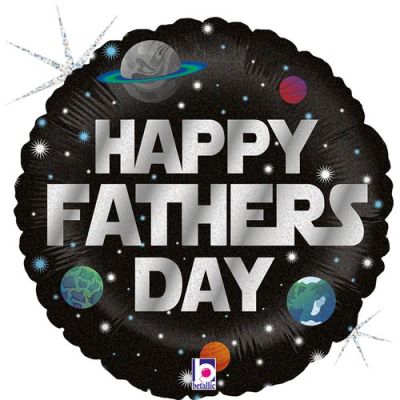 Betallic Holographic Foil 45cm (18") Galactic Father's Day