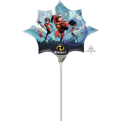 Anagram Licensed Microfoil 35cm (14&quot;) Incredibles 2 (Air Fill & Unpackaged) (Discontinued)