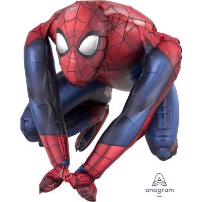Anagram Foil Licensed Shape Multi Balloon Sitting Spiderman (38cm 38cm)